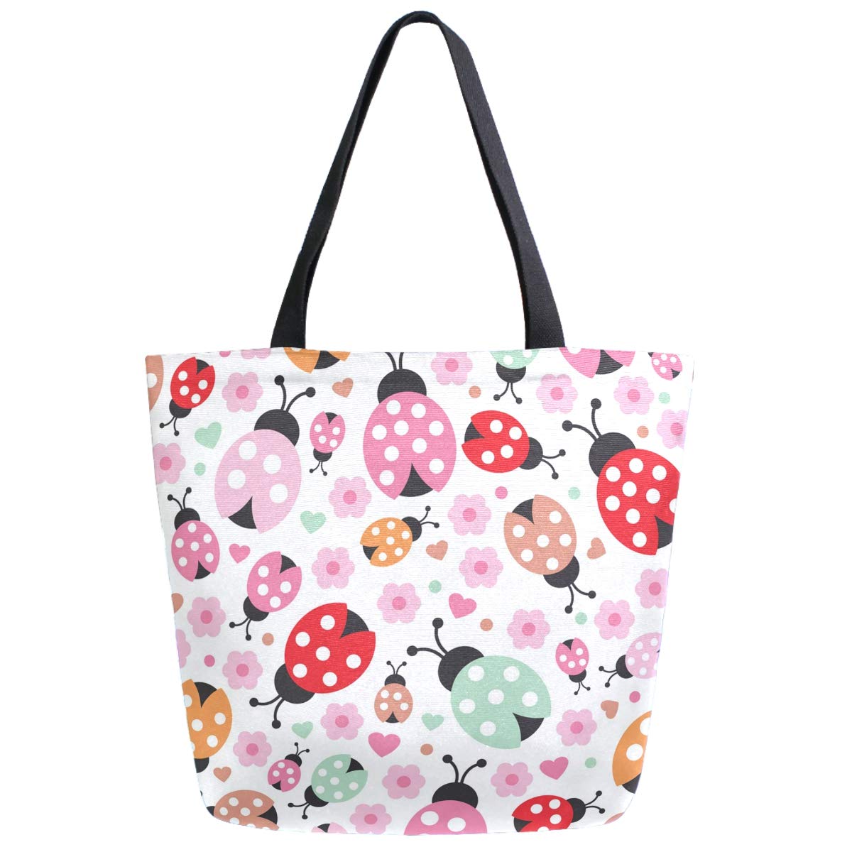 ZzWwRChic Lifelike Pattern Extra Large Shoulder Tote Bag for Beach Travel Weekender Gym Grocery Shopping