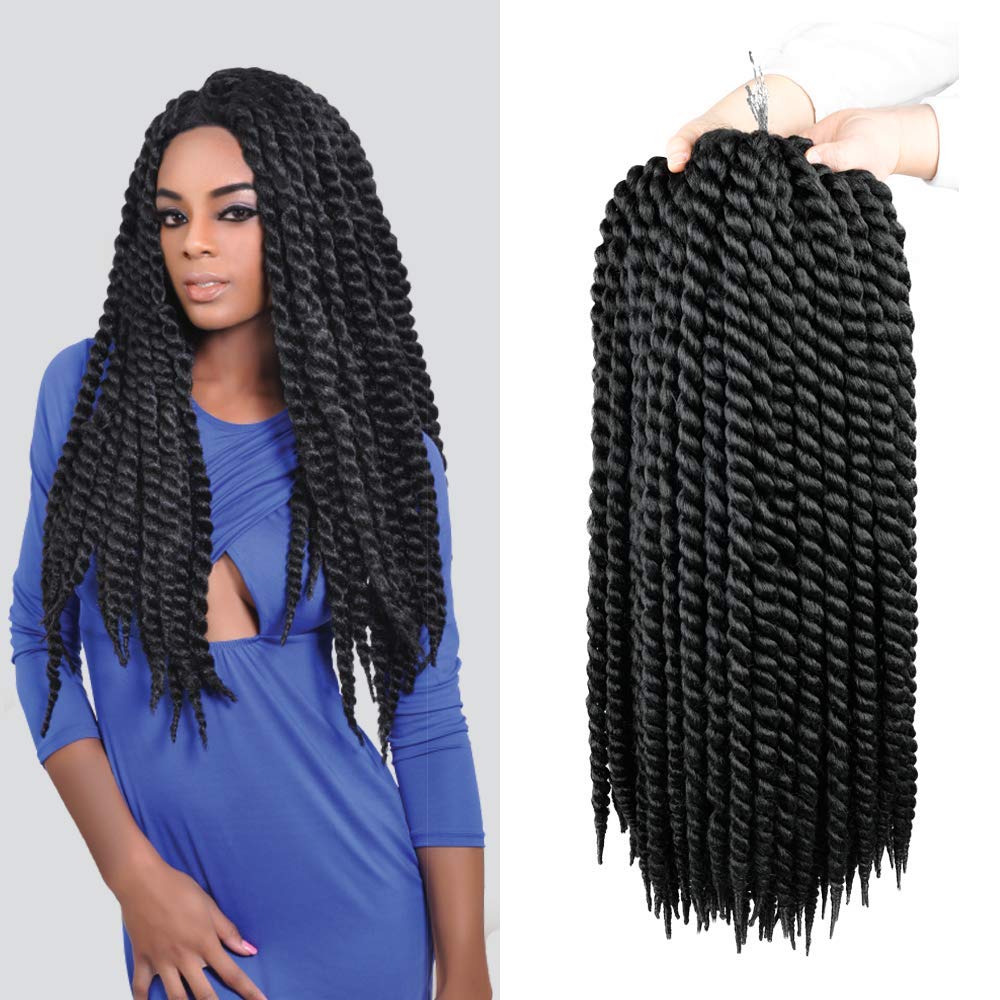 Buy 24 Inch 6 Packs AUTHENTIC Double Jumbo Senegalese Twist Crochet