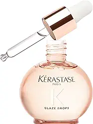 Kérastase, Óleo, Gloss Absolu, Glaze Drops, para todos os tipos de cabelos com tendência ao frizz, formulado com óleo de rosa silvestre, potencializa o brilho, elasticiade e maciez, 45ml