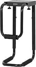 VIVO MOUNT-PC04B Heavy Duty Adjustable PC Desk Mount Computer CPU Holder with Secure Locking Support up to 30kg Black