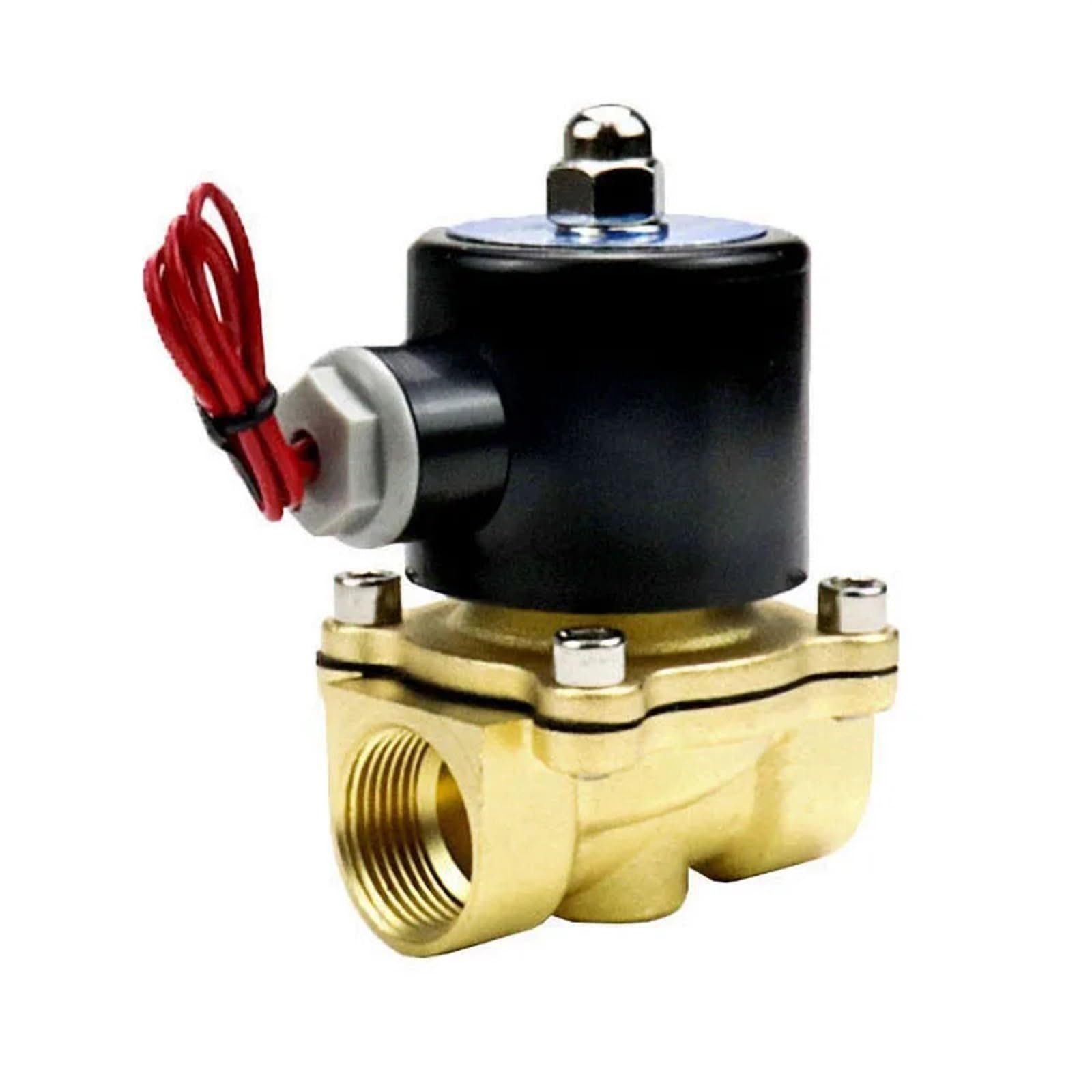 3/4'' Normalnie zamknięty zawór słoneczny z mosiądzu 24 V 12 V 220 V 110 V zawory wodne/gazowe (BSP-220VAC-VIT-SEAL)