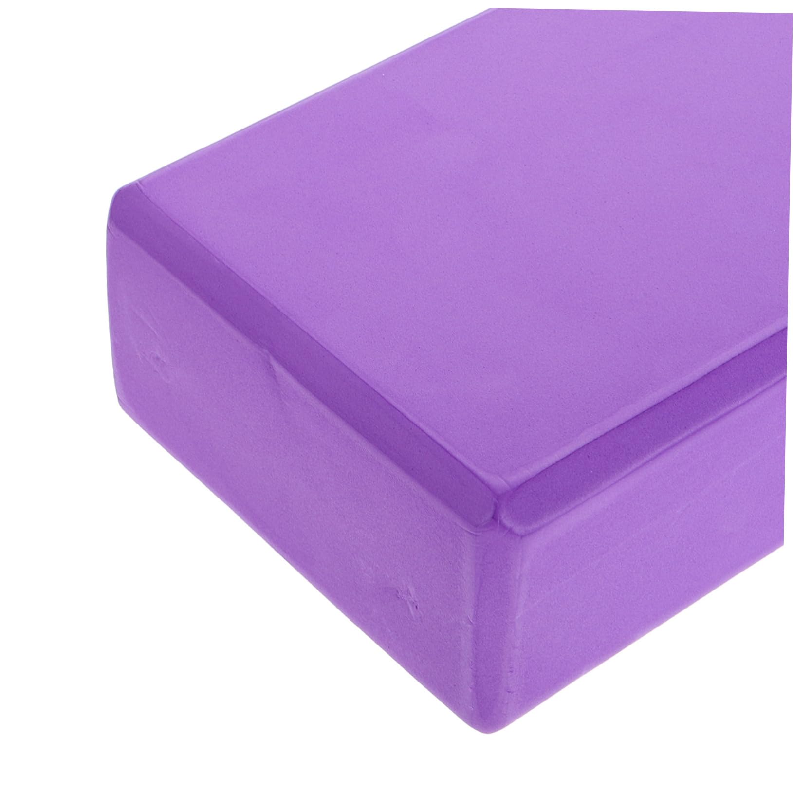 SUPVOX Set 3 Pezzi Blocchi Yoga in Schiuma e Cinghia Di Estensione, Blocco Yoga Rettangolare Con Bordi Morbidi, Kit Flessibilità e Supporto Per Pilates, Esercizi e Stretching in Palestra o All’aperto