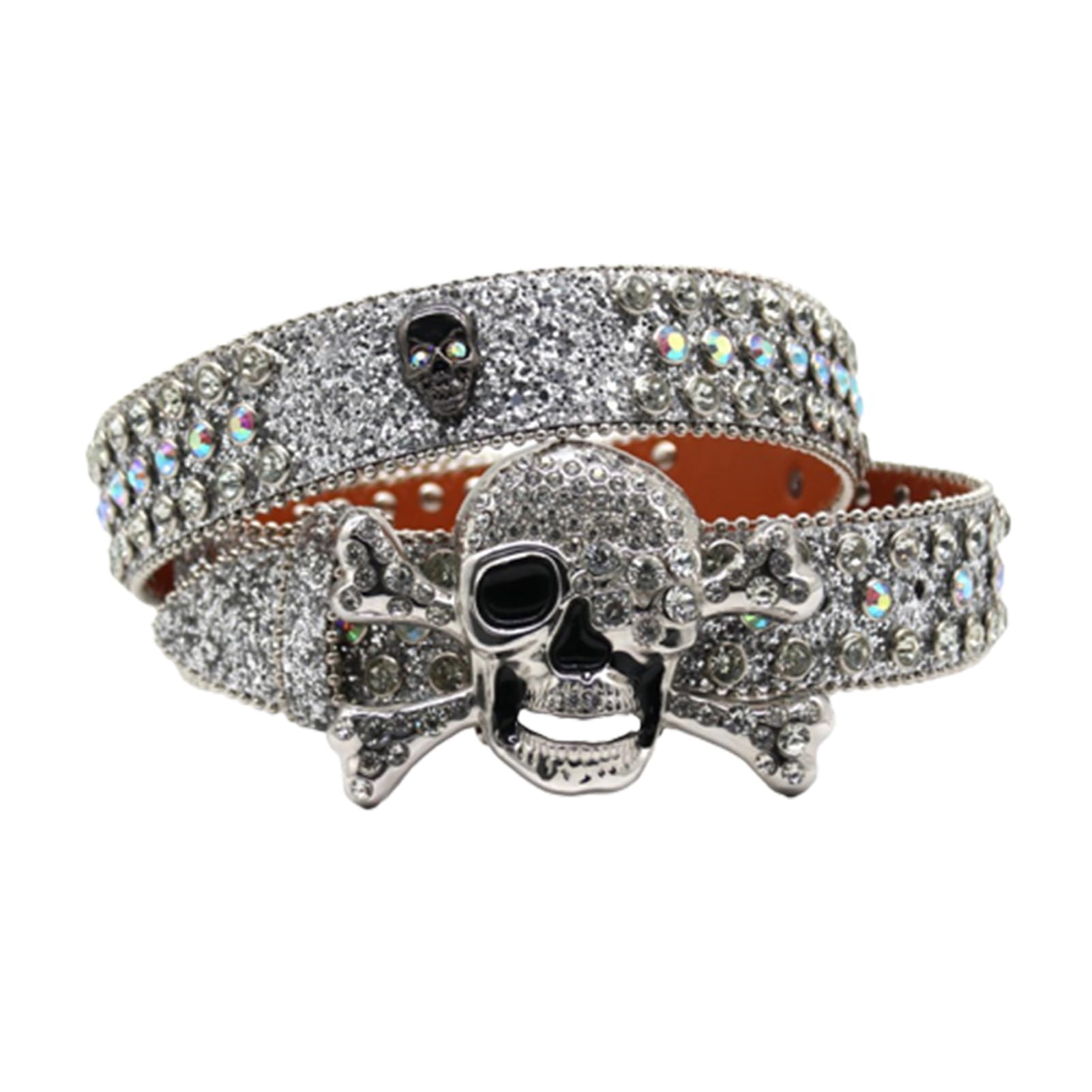 Amazon.com: NALANY Mens Womens Bling Rhinestone Studded Belt