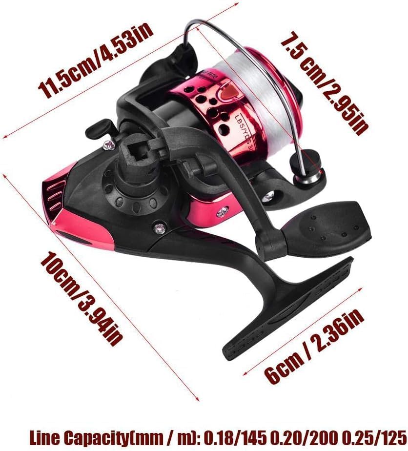 Image of 2.1 MTR. Metal Fishing Rod and Reel Full Set kit Combo