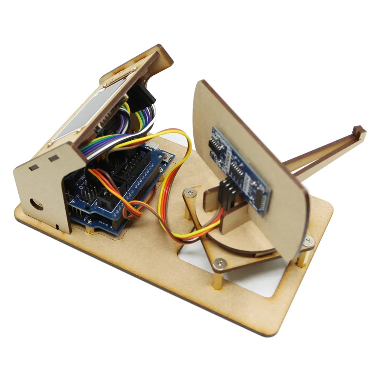 Mini Radar Ultrasonic Radar Maker Progetto Arduino Open Source Robot di rilevamento dello schermo LCD Tft(Only Frame)
