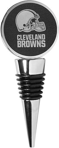 Siskiyou NFL Cleveland Browns - Tapón para vino, color negro