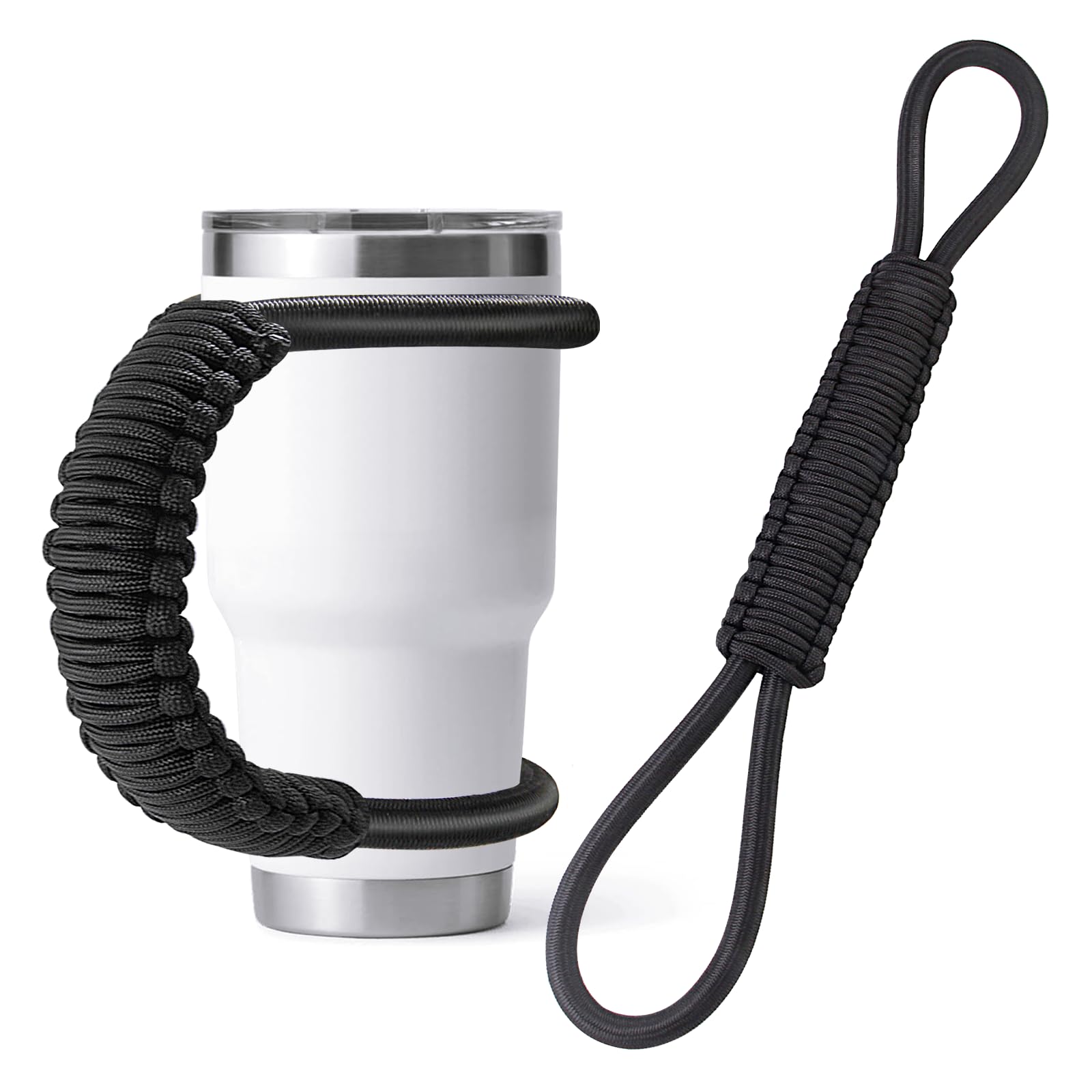 Amazon.com: MingQiEven 2 Pcs Paracord Handle,Universal Black