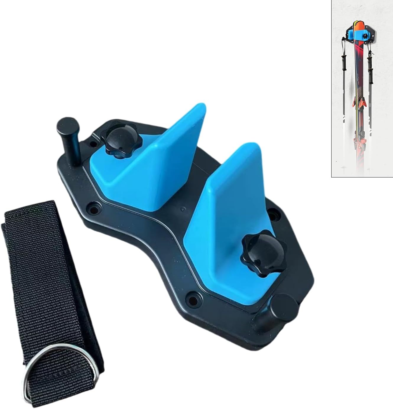 Ski & Snowboard Wall Rack Winter Gear Organizers Wall Mount Snowboard Storage Rack Tool Organizers