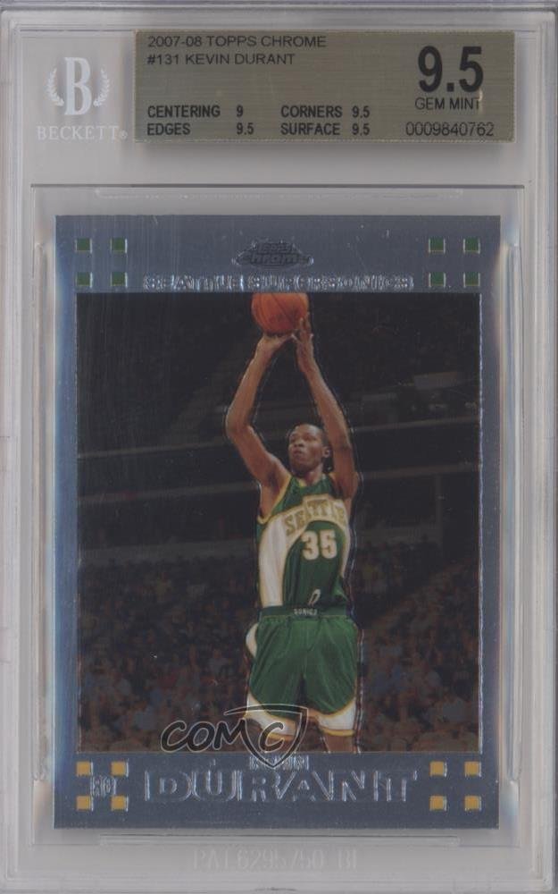その他 2007-08 Topps Chrome Kevin Durant RC 2007-08 Topps Chrome Kevin Durant Rookie Card 🔥🔥🔥 | eBay