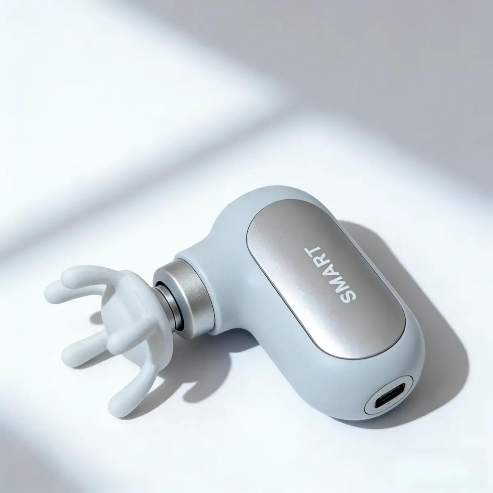 Mini Pistolet De Massage avec 3 Têtes, Cadeau pour Femmes Et Hommes