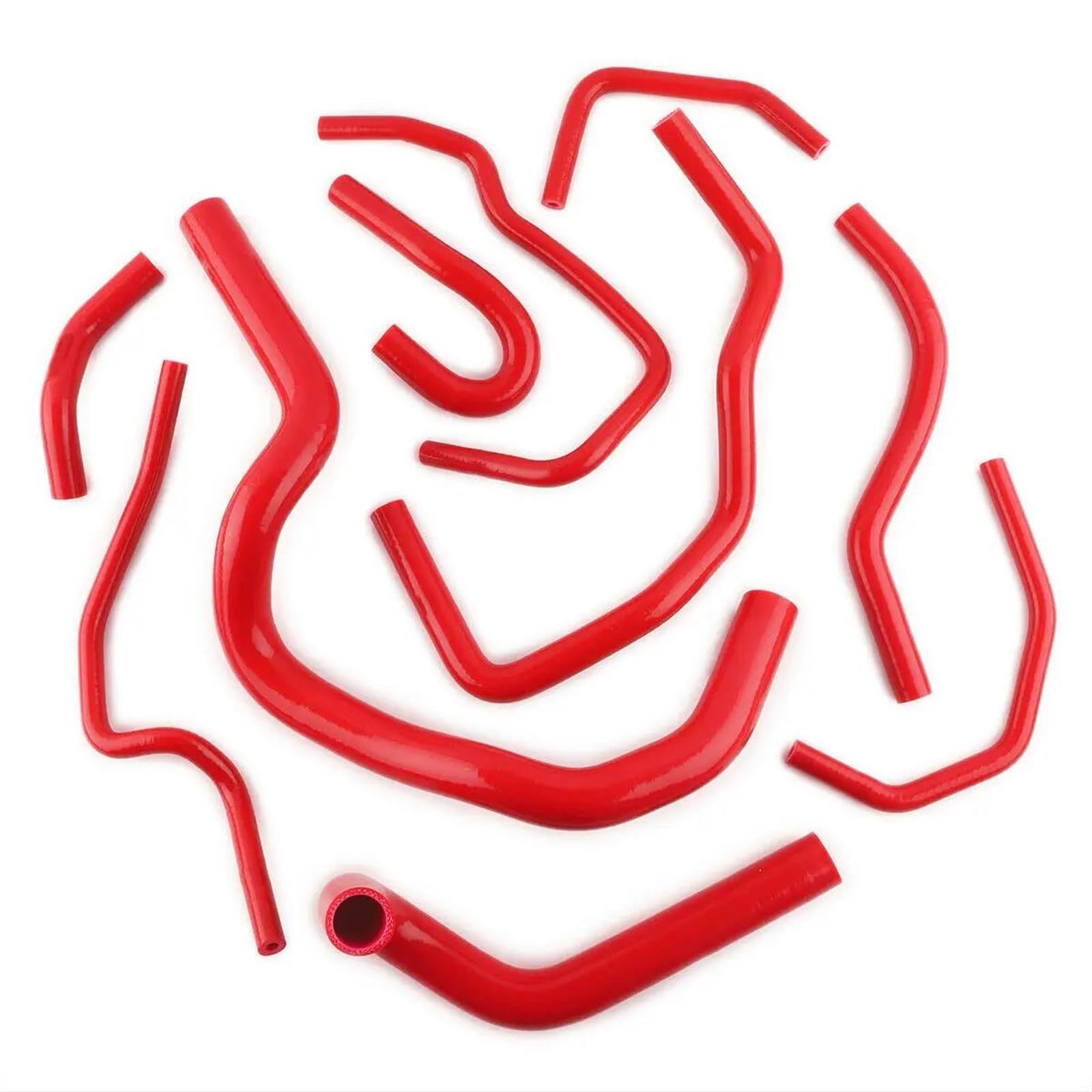 for CRV CR-V MK1 B20 2.0L 1997 1998 1999 2000 2001 Car Silicone Radiator Coolant Hose Kit(Red)