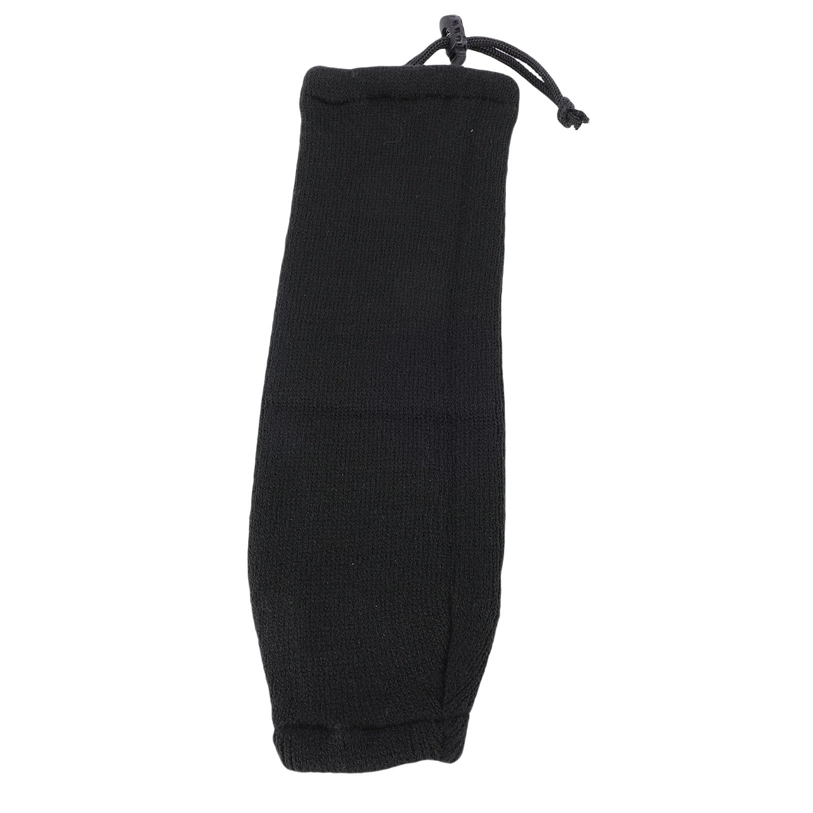 Fundas para Parachoques de Barcos, 4 Unidades, Protección Elástica de Punto Negra Duradera para Parachoques Tubo Cuerda Central y Doble Ojo, 20 X 63 Cm, Ideal Barcos