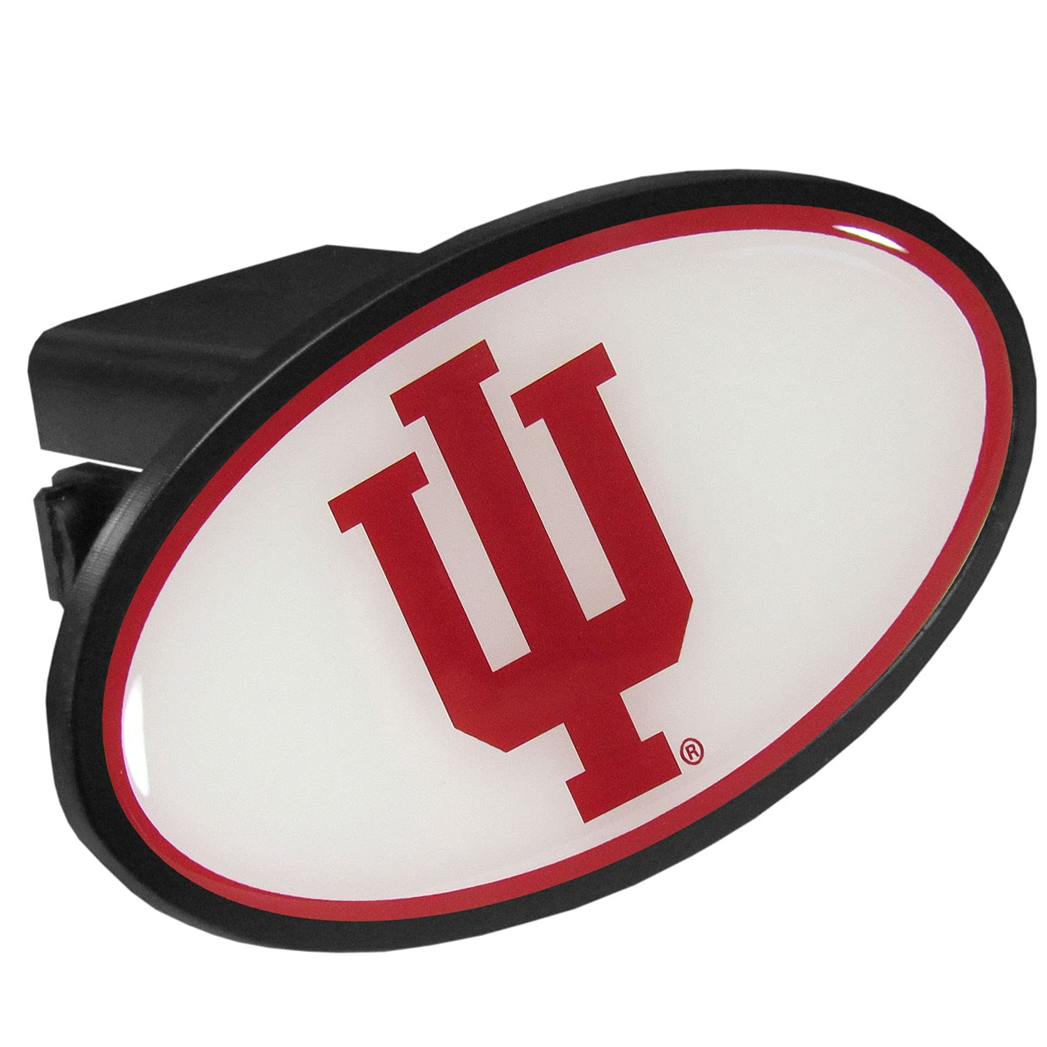 Siskiyou Sports NCAA Indiana Hoosiers Unisex Fan Shop Plastic Hitch Cover Class III, Team Colors