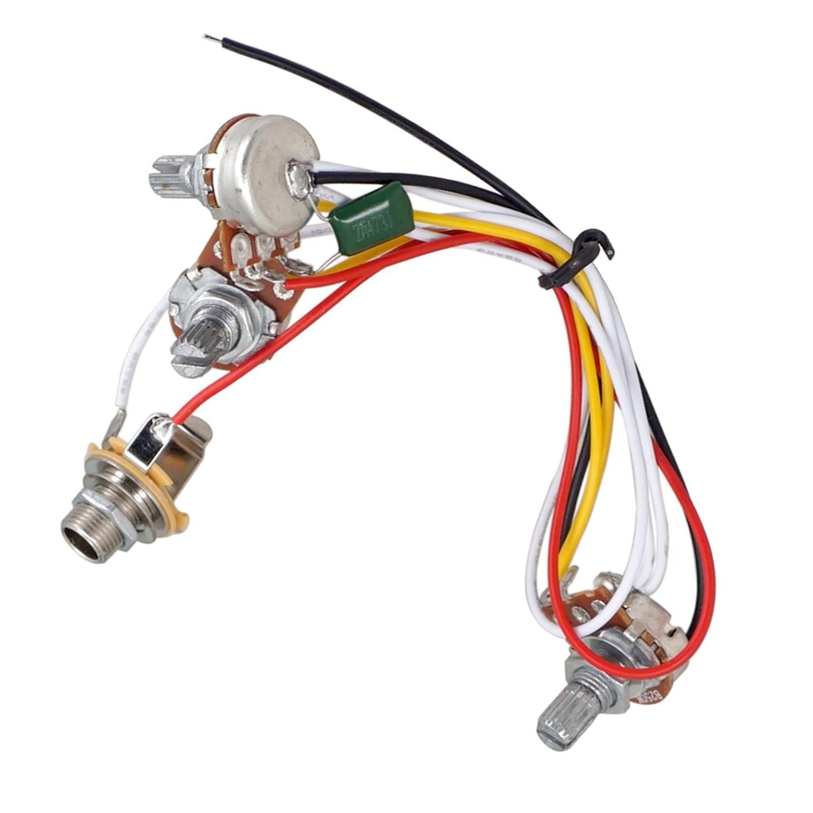 Gitara Elektryczna Kable W Wiązce Wstępnie Okablowany Potencjometr Gitarowy Do Części Sterujących Modernizacją Gitary zestaw wiązka przewodów do gitary