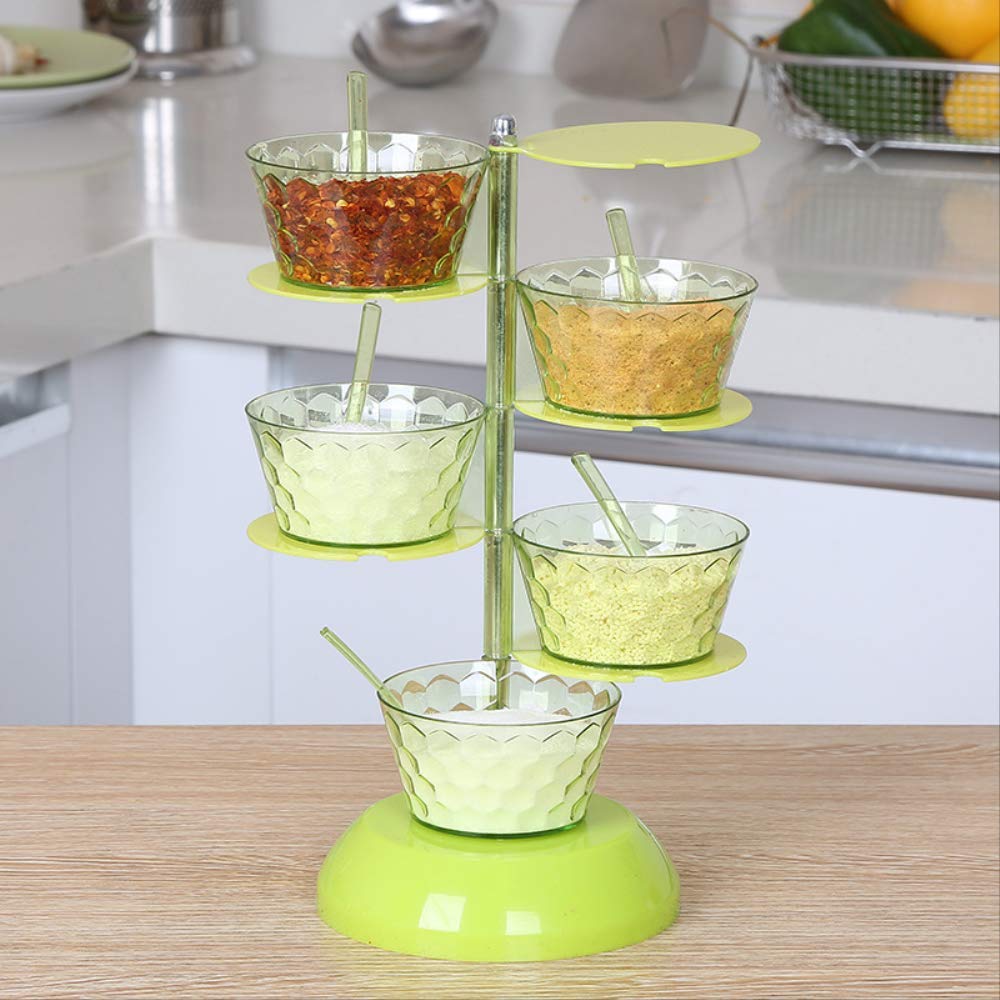 Lifewit Plastic Kruidenrek met 3 Niveaus, Transparante Kruiden Organisatie voor Kabinet, Aanrecht, Kruiderij, Siroop, Likeur, Geneeskunde en Parfum voor Keuken, Voorraadkast, Badkamer, Bar, 2Pack