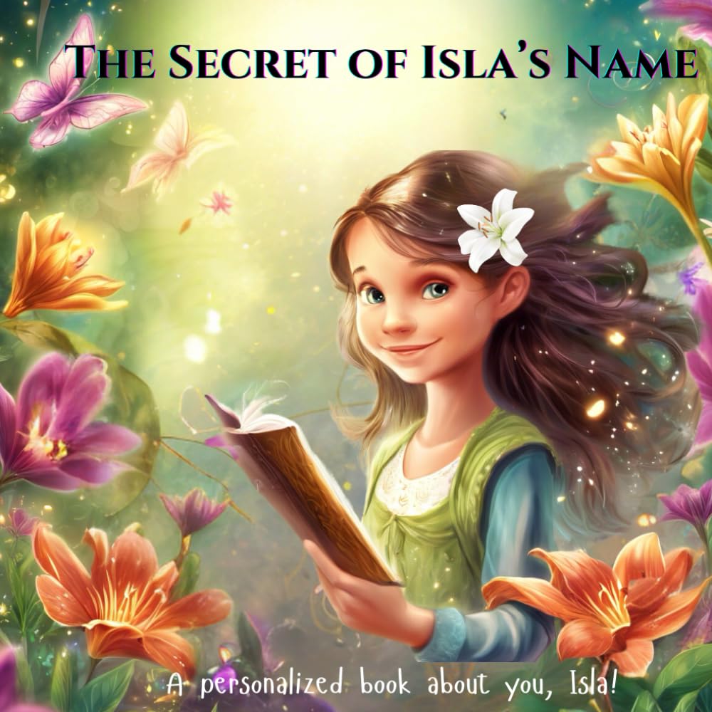 The Secret of Isla’s Name: A personalized book about you Isla ( Personalized children’s story)