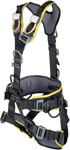 Miniatura 2 de Singing Rock Antishock Anti-Static ANSI and NFPA Class III Certified Work Full Body Harness, Black