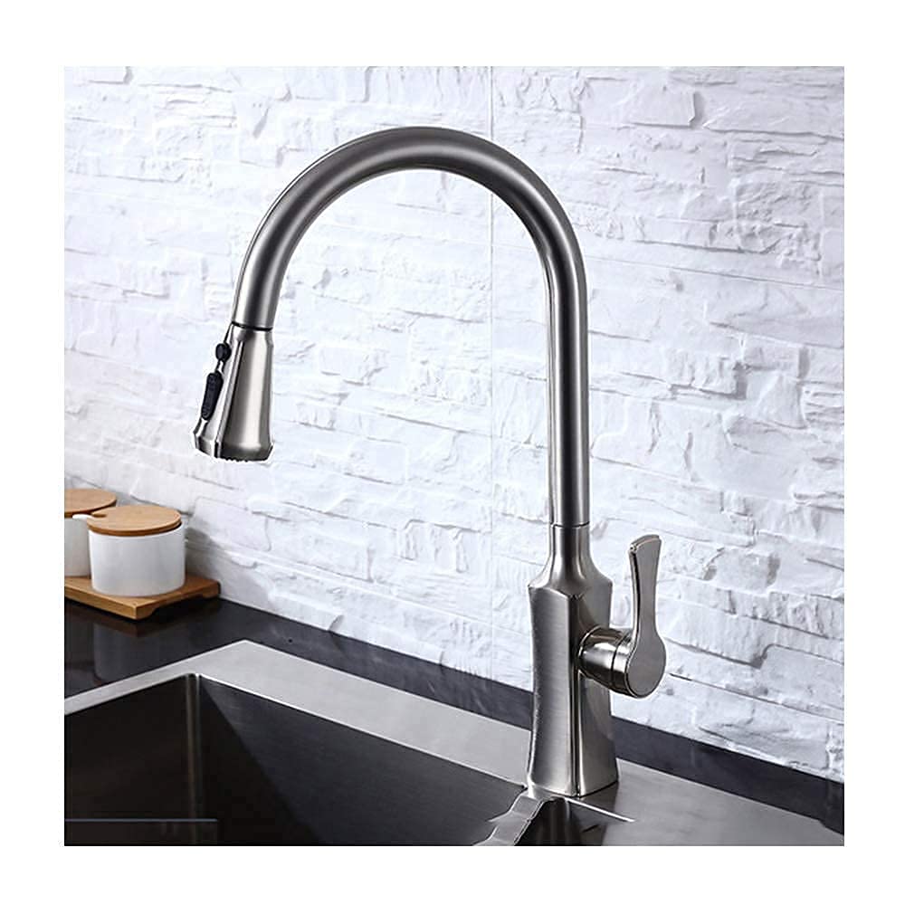 Grifo para fregadero de cocina extensible para limpiar y cocinar sin esfuerzo 5
