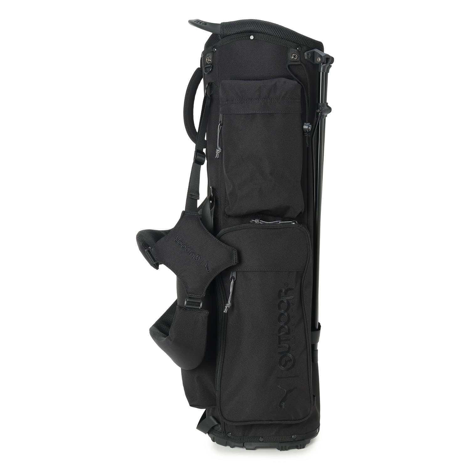 OUTDOOR PRODUCTS ゴルフバッグ プーマ ブラックスタンド式 Amazon.co.jp: ゴルフ PUMA x OUTDOOR PRODUCTS スタンドバッグ_