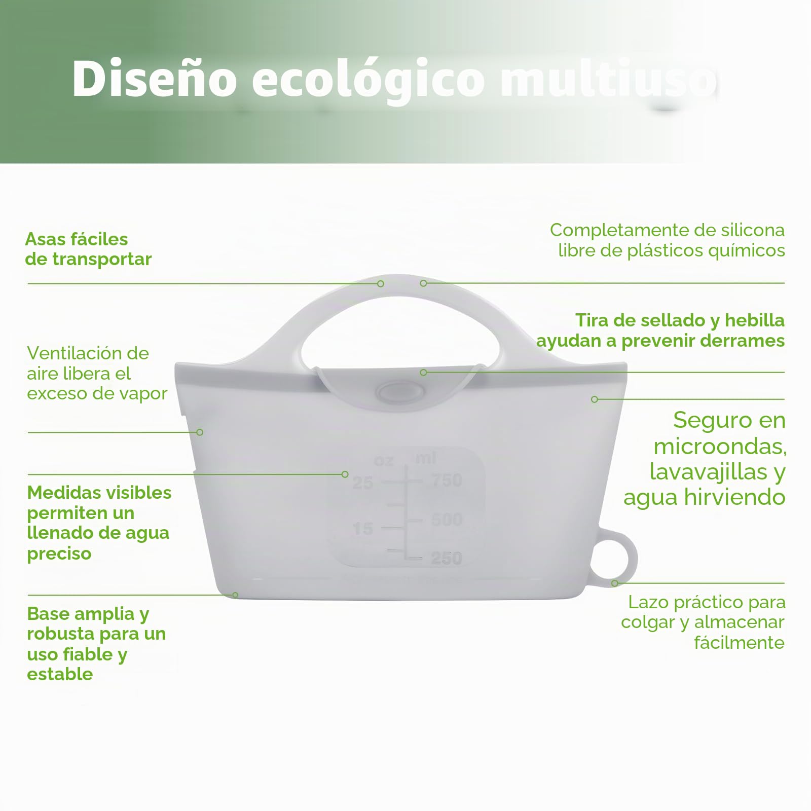 haakaa Extractor de leche materna de silicona portátil con bolsa esterilizadora, 2 en 1 manos libres pasivo para mamá lactante, artículos esenciales de lactancia, paquete de 2 bombas de 75 ml y 1