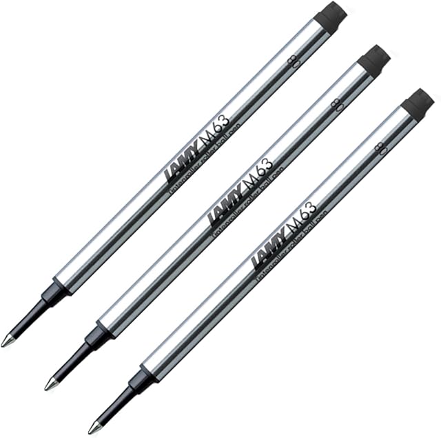Lamy M63 Rollerball Refill BLACK x 3 (DB18559)