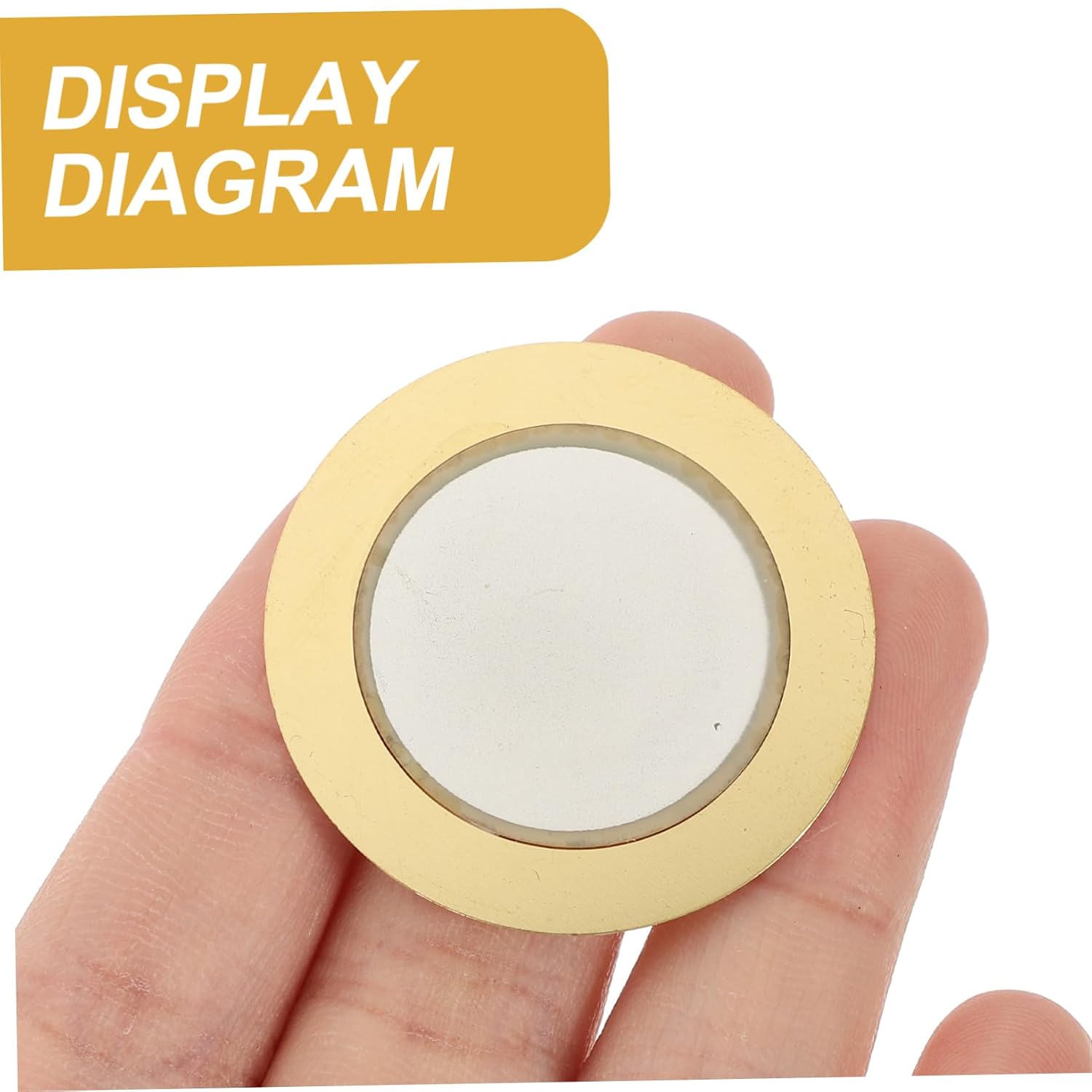 20pcs Piezo Disc Buzzers for Guitar Soundhole Pickup Piezoelectric Acoustic Pickup System