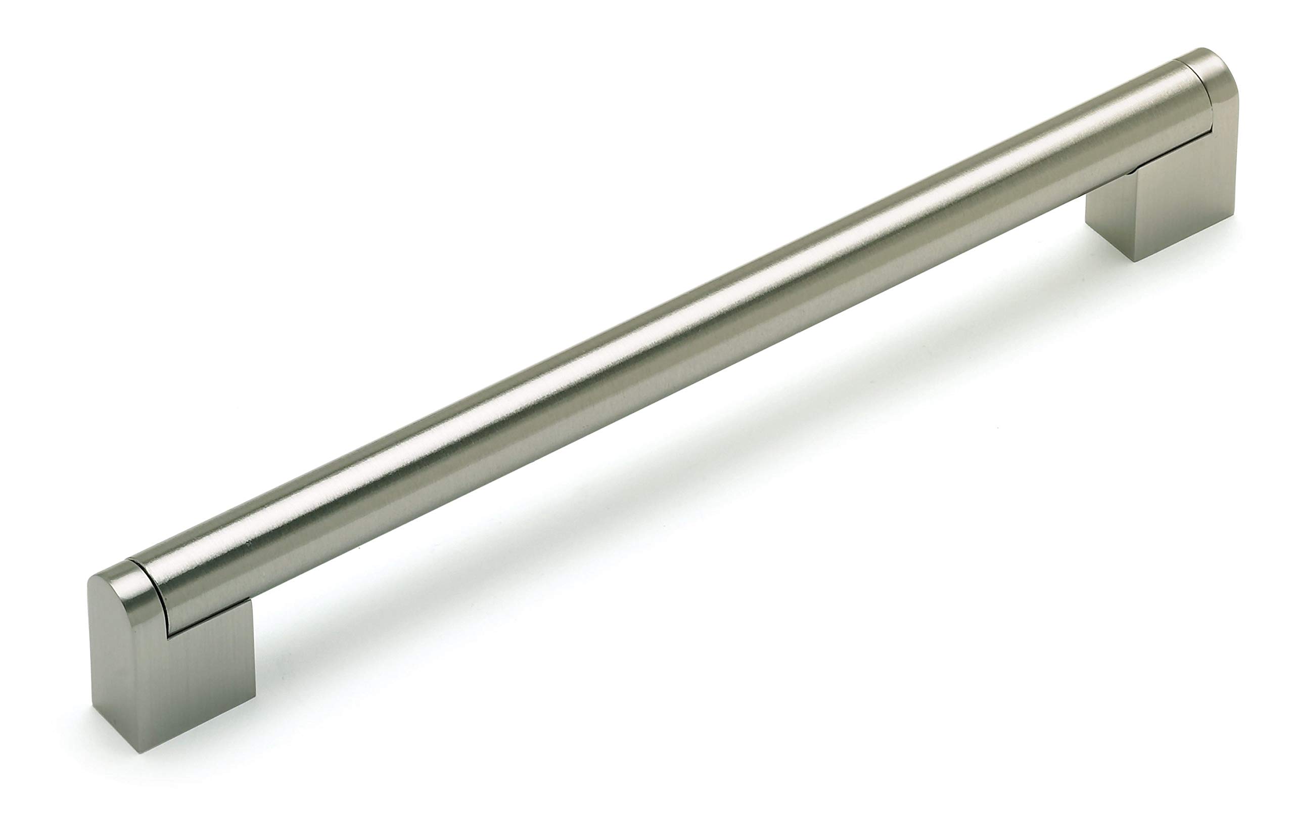 192Mm Brushed Nickel Boss Bar Pull Handle 5060796701401