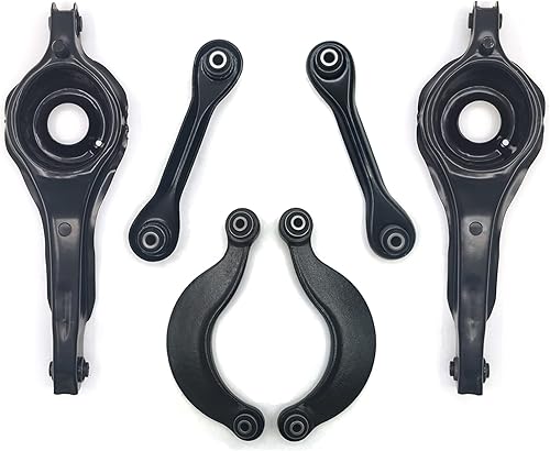 Juego de 6 brazos de control de localización de repuesto para Ford Focus SedanZX3 de 3 puertas y Ford Focus 2000-11 2000-06