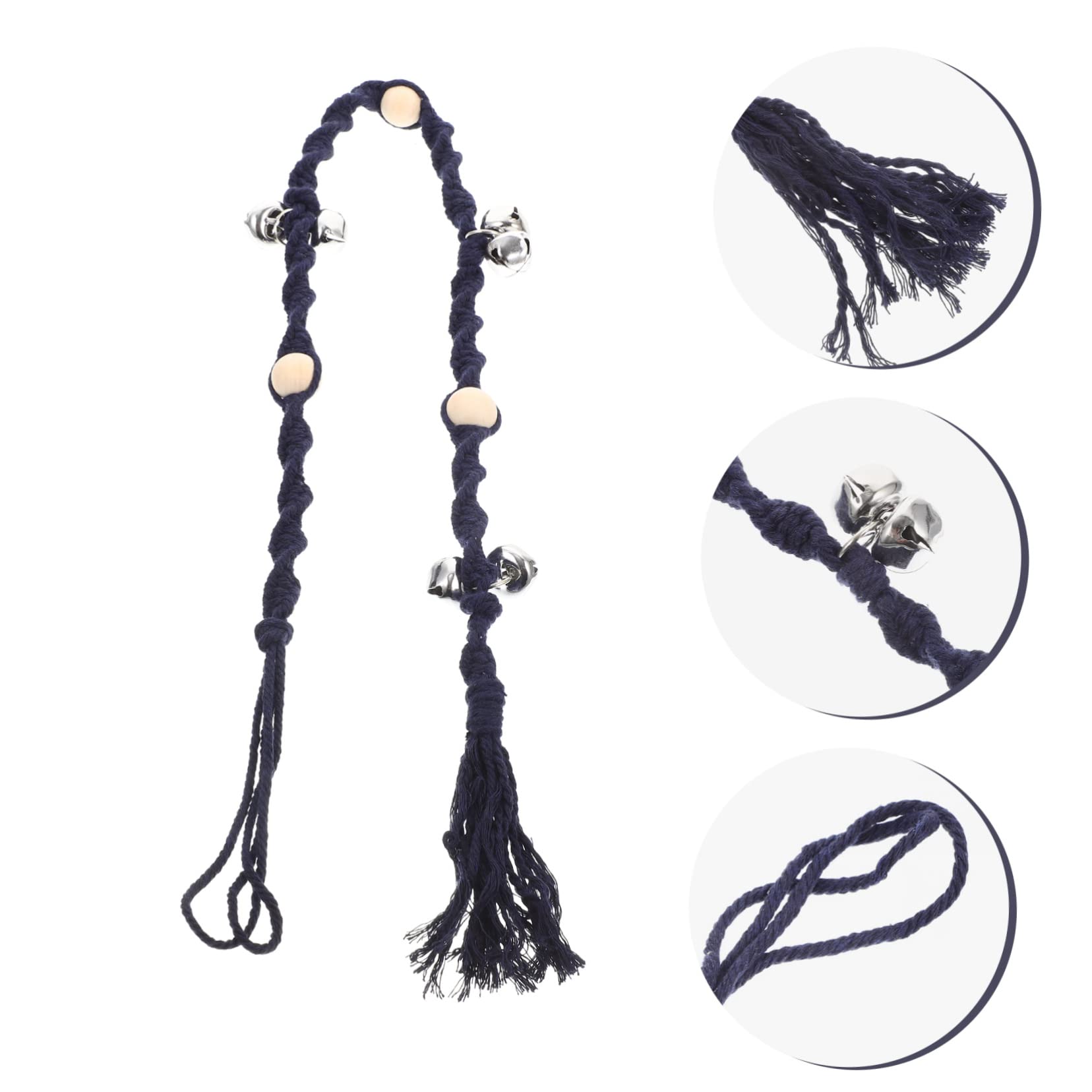 balacoo 4pcs Professional Dog Door Bell High-Class Tone Wear-Resistant Dog Bell Easy Install Perfect for Potty Training