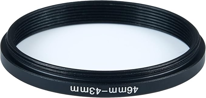 Anillo Adaptador Step-Down 46mm a 43mm para Filtros miniatura 3