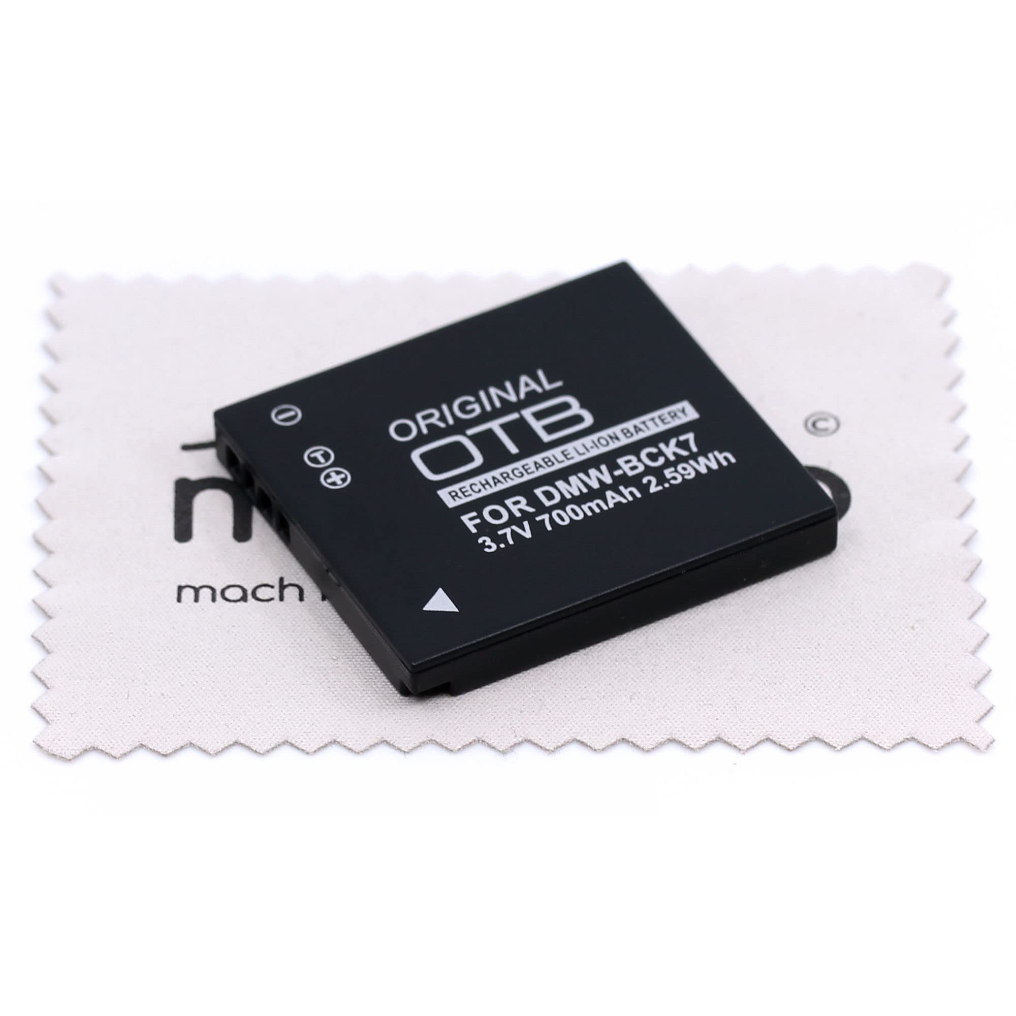 Batterie 3.7V 700mAh Li-ion Pour Panasonic Lumix DMC-FS16 Et Modèles FH Série