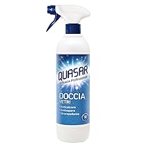 Quasar – Doccia Vetri – Anticalcare, Antivapore, Idrorepellente – 680 ml