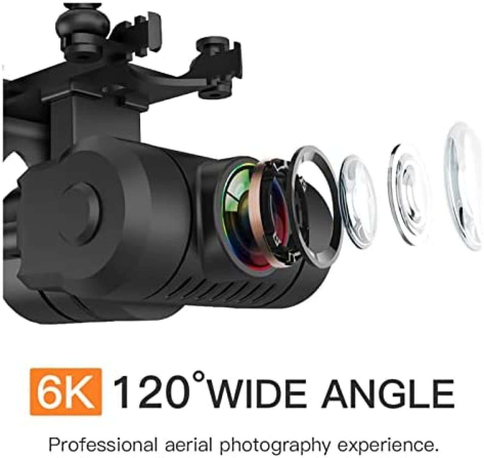 Dron z kamerą KF102 GPS Drone 4k Profesjonalna kamera 8K HD 5G Wifi 2-osiowy gimbal Fotografia lotnicza Bezszczotkowy składany quadcopter RC 1200M Drone 4k,MAX-8K-Orange-1B-32G