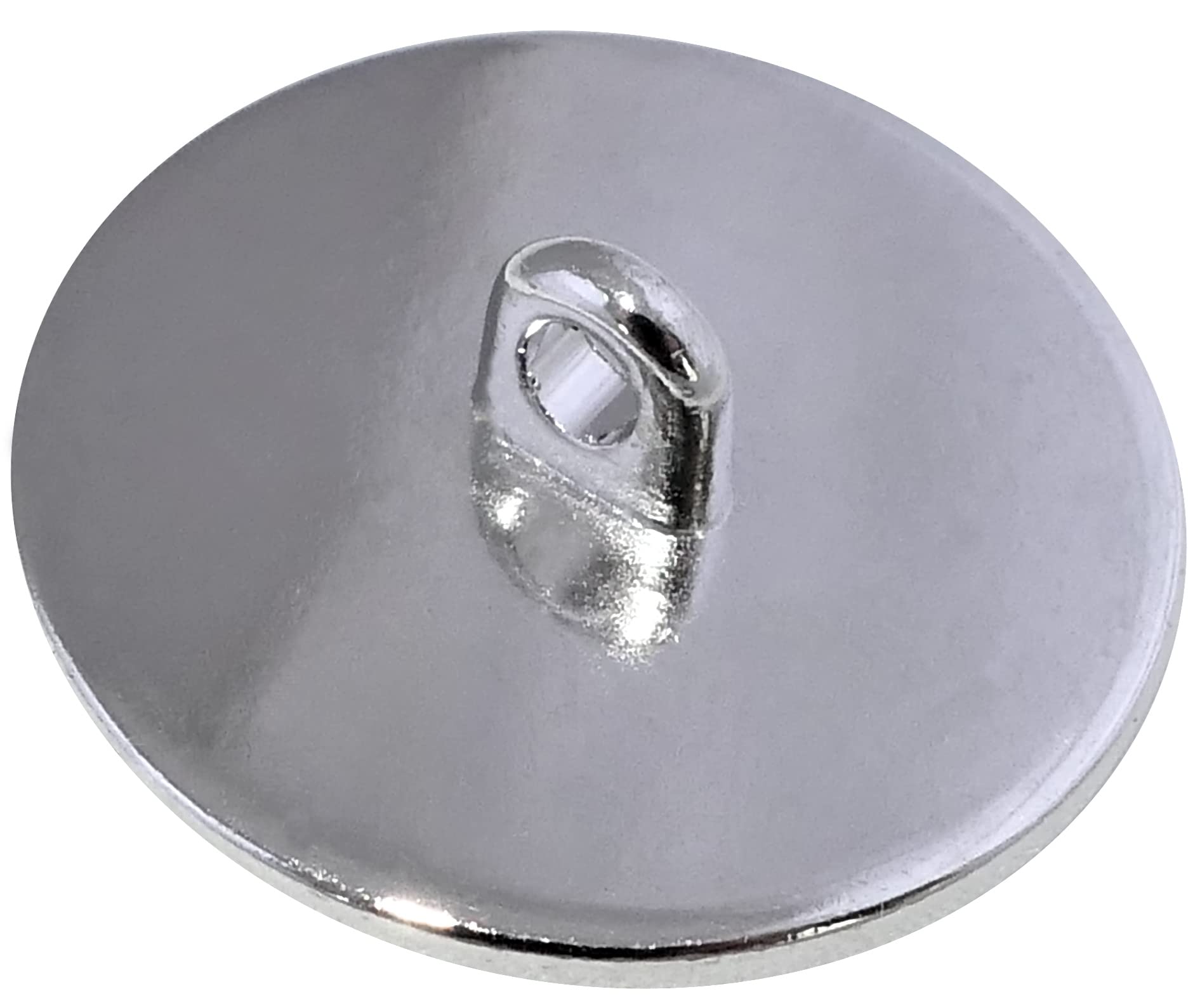 AERZETIX - C67943 - Lot De 20 Boutons à Coudre Ronds 9 Mm à 2 Trous L14 14L - Couleur Noir - En Plastique - Confection Mercerie Couture Vêtements