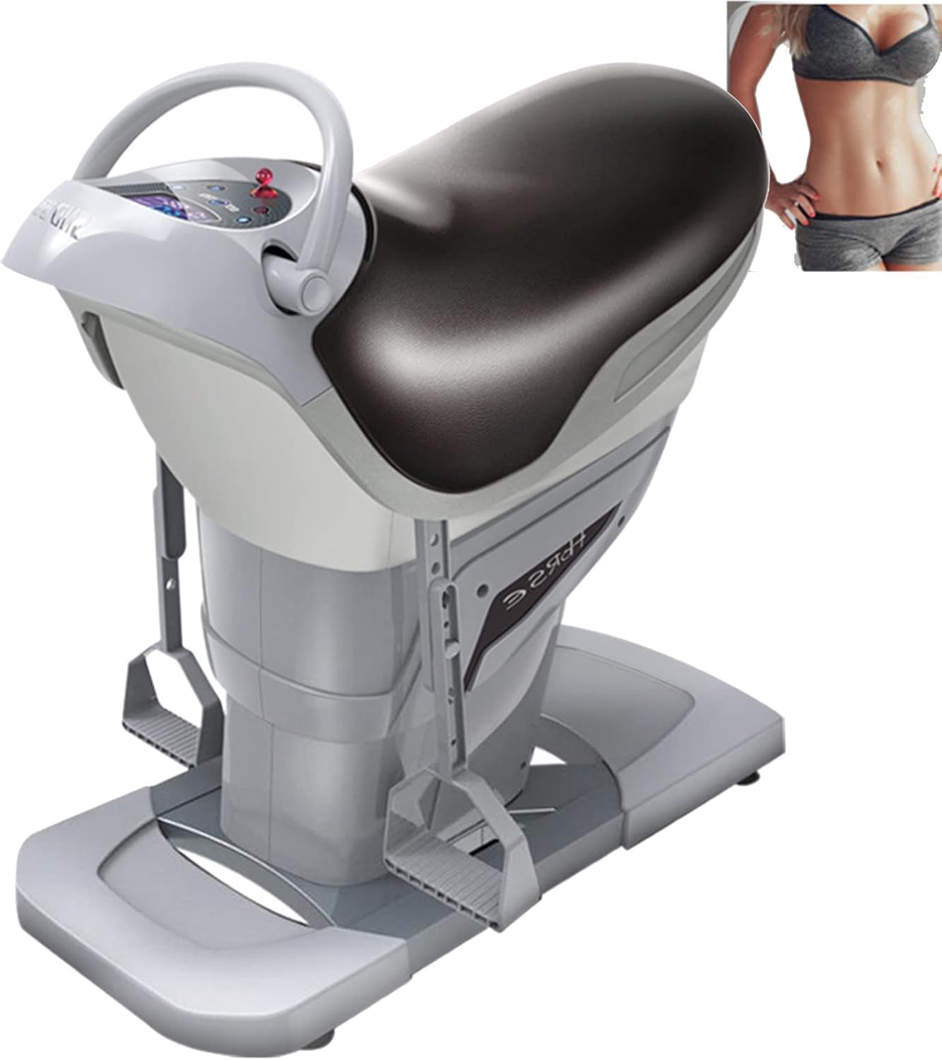 FBJAMZ Electric Abdominal Exercise Machine, Electric Horse Riding Machine Shake Vibration Abdominal Fitness Exercise Machine Lose fat, shaping