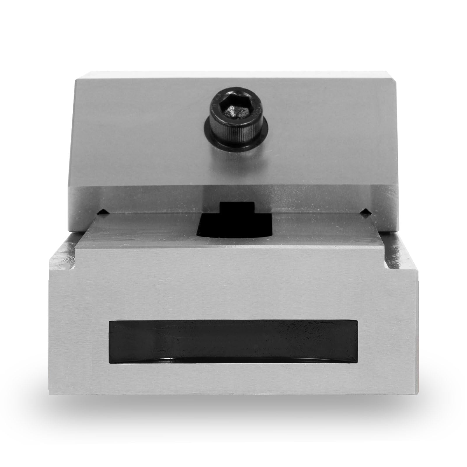 EBERTH Tornillo de banco de precisión, ancho de mordaza 125 mm, fuerza máxima de sujeción 160mm, altura de mordaza 50mm, de acero robusto, profesional, para trabajos diversos, para taller