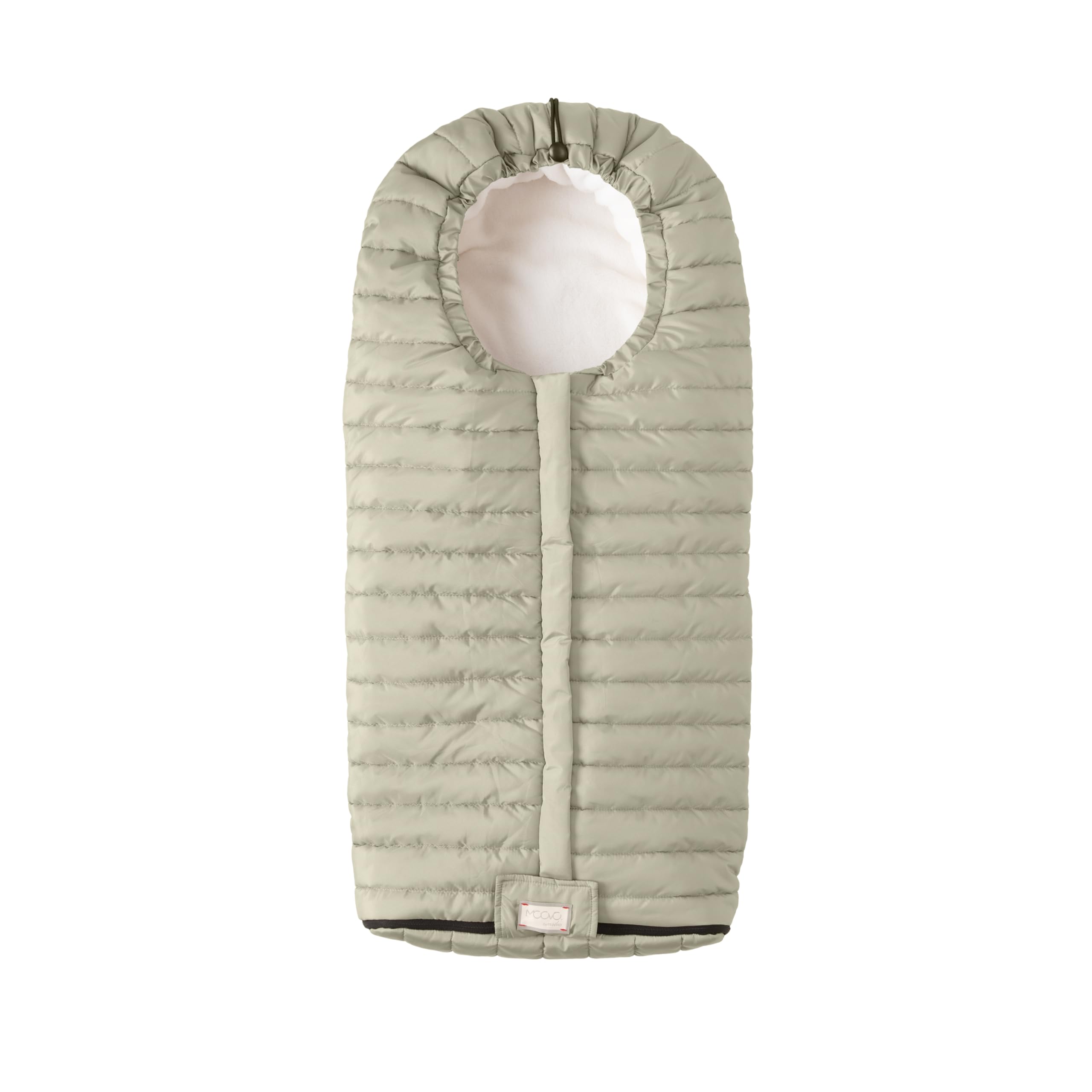 Nuvita Moovo 9658 Junior Slender | Sacco universale per passeggino | Massima Protezione dal Freddo da 6 a 36 Mesi (100cm) |Ultra Sottile, Leggero e Protettivo fino a -10°C | Pistacchio