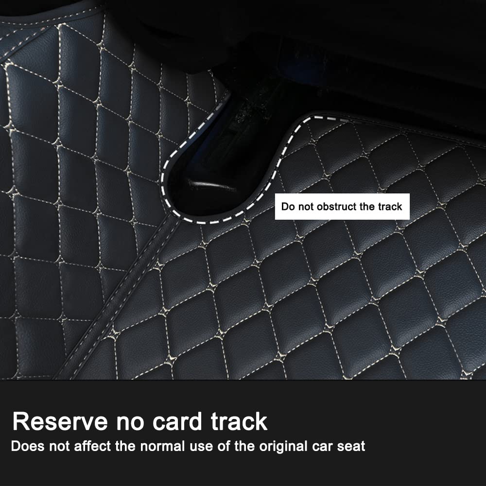 Tappetini Auto Su Misura Pelle PU Nero Antiscivolo, Viola | Su misura per oltre il 98% dei modelli. Pelle PU ecologica, impermeabile e senza odori. Inserisci modello dopo l'acquisto!