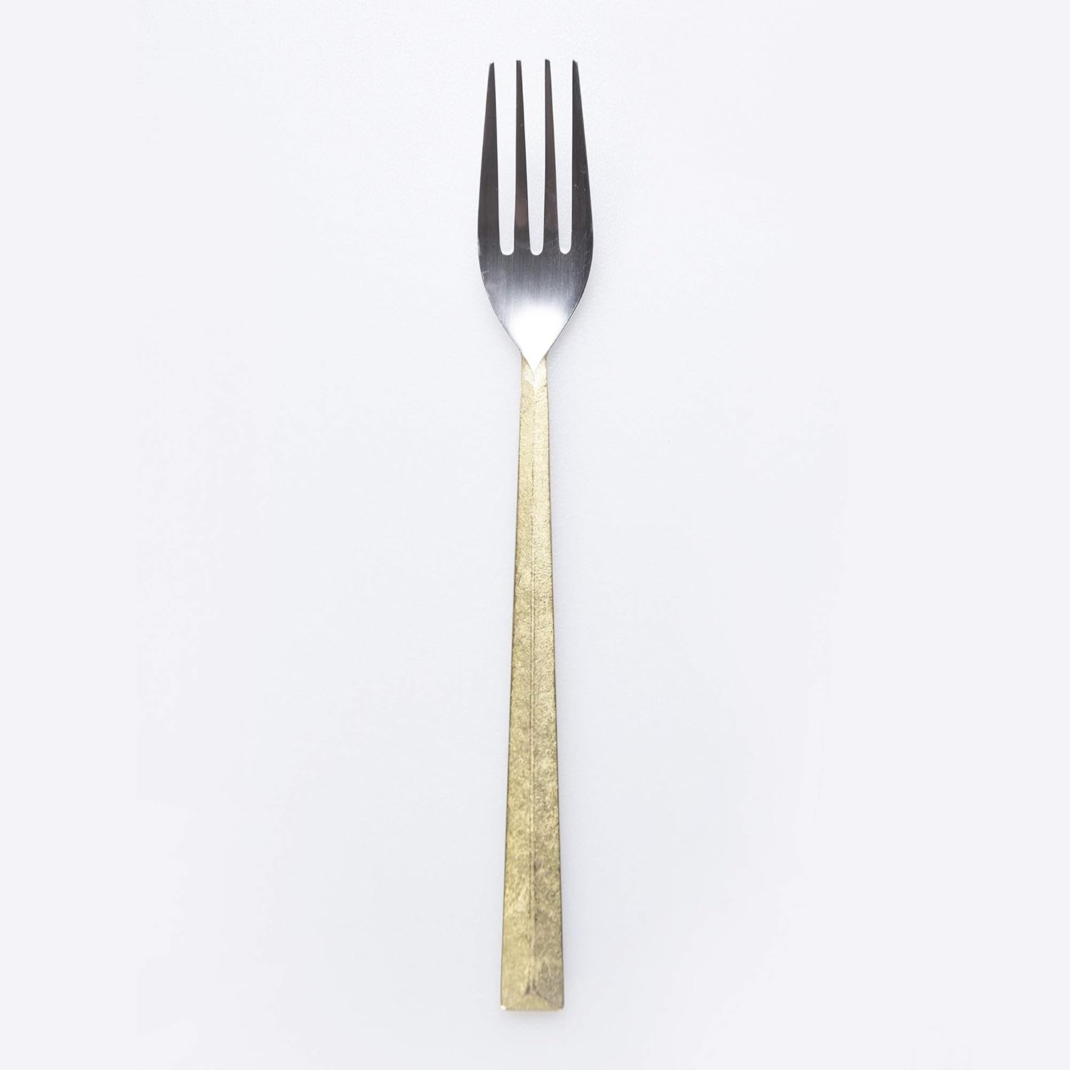 Futagami Handcrafted Brass & Silver Dinner Fork with Ihada Finish