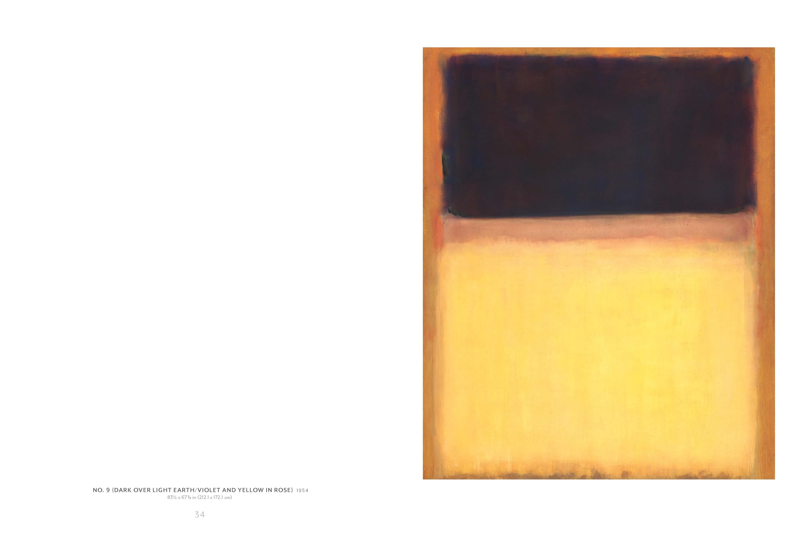 Rothko: The Color Field Paintings. With a foreword by Christopher Rothko