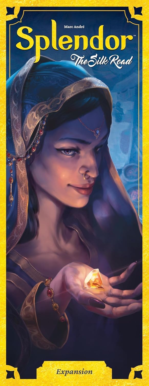 Splendor: Jedwabny Szlak (FR) - Rozszerzenie - Jeu de Cartes - Ponad 10-2 do 4 graczy - 30 do 45 min - Un jeu de Space Cowboys