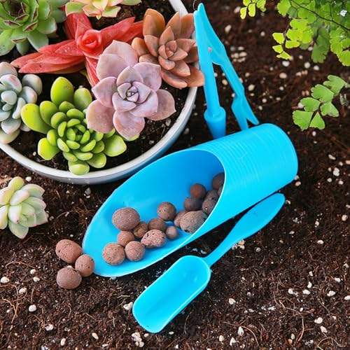 Mini herramientas de jardinería plástico 4 piezas miniatura 7