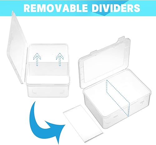 Miniatura 4 de Caja de almacenamiento de 300 tarjetas compatible con MTG TCG, caja de almacenamiento de tarjetas coleccionables de plástico transparente con