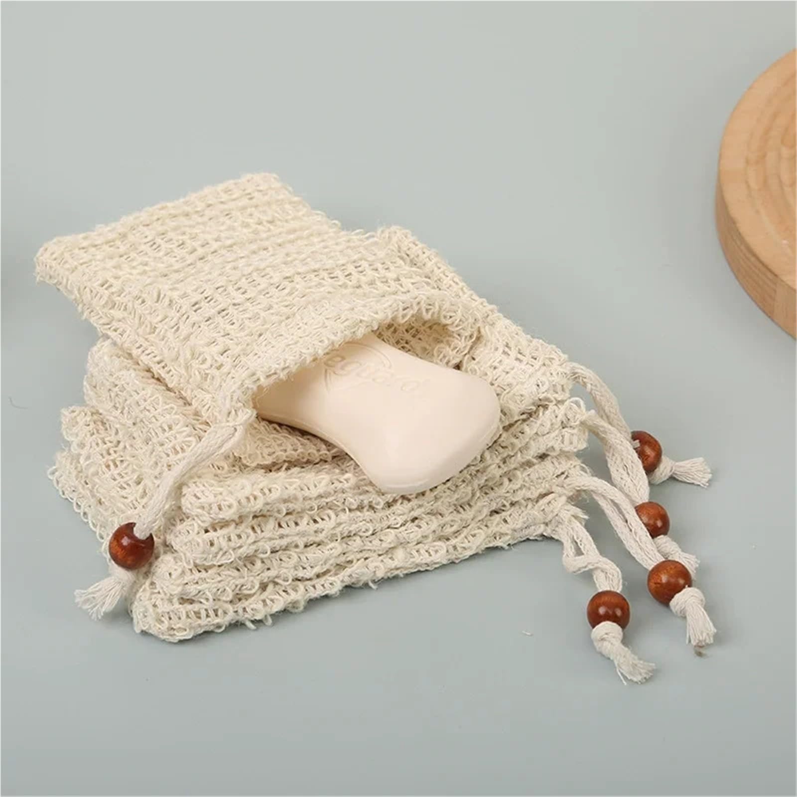 Bolsa de Jabón 5-50 bolsas de jabón sisal for baño ducha