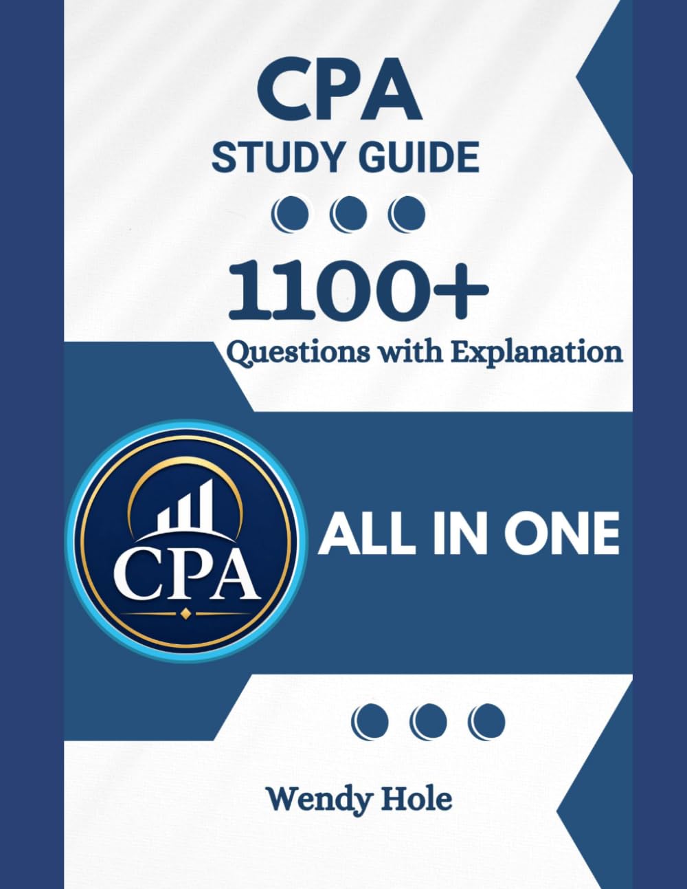 CPA Study Guide with 1400+ Updated Questions and Explanations: CPA Accounting Book