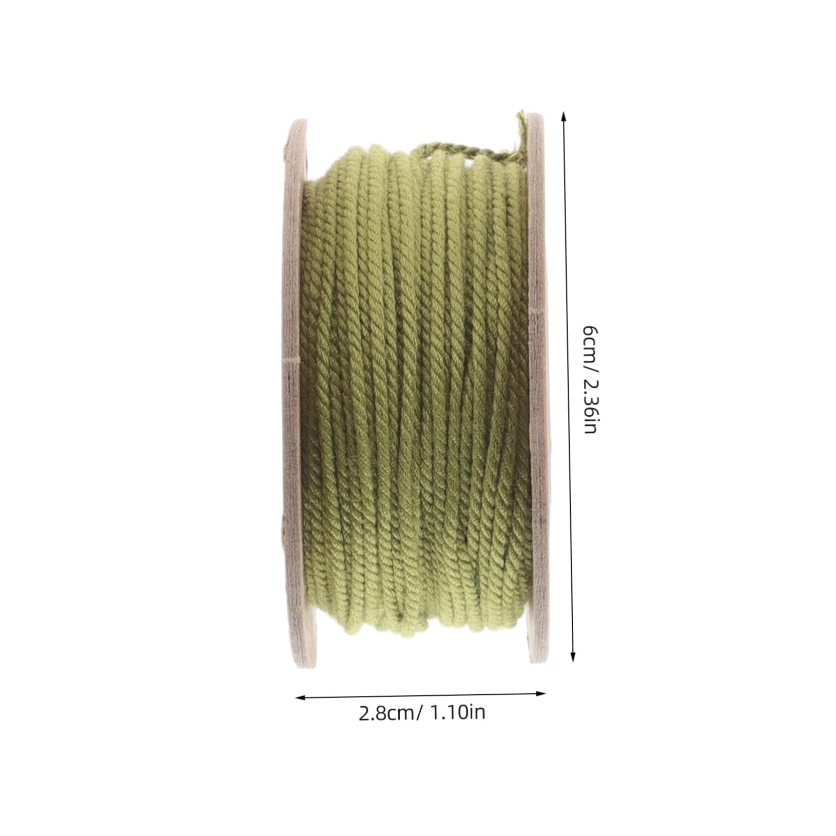 POPETPOP 12 Stück Baumwollkordel für Armbänder Weiche Handgewebte Baumwollschnur 1,2mm Reißfest Cotton Rope für Makramee Bastelarbeiten