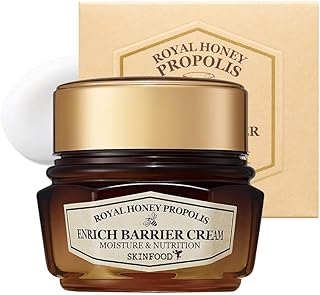 SKINFOOD Royal Honey Propolis Enrich Barrier Cream - 50% Black Bee Propolis & Royal Jelly Extract Face Cream - Propolis Serum for Skin - Royal Essence Facial Cream - 2.13 Fl. Oz (63 mL)
