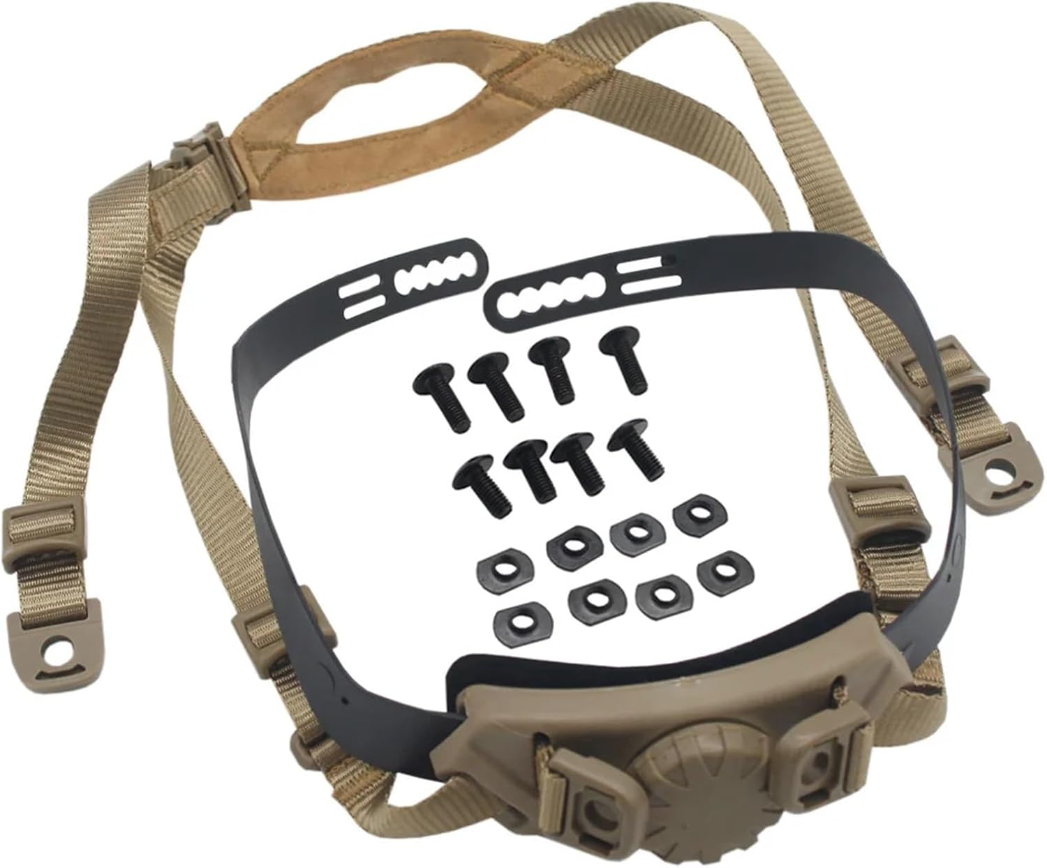 Tactical Helmet Inner Suspension System Shooting Hunting CS Helmet Adjustable Head Lock Strap Accessories for Fast Helmet