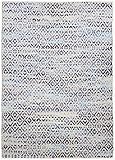 TOM TAILOR Teppich Marke orientalischer Handgewebter Designer Teppich Farbe Blau Groesse auswaehlen 160 x 230 cm