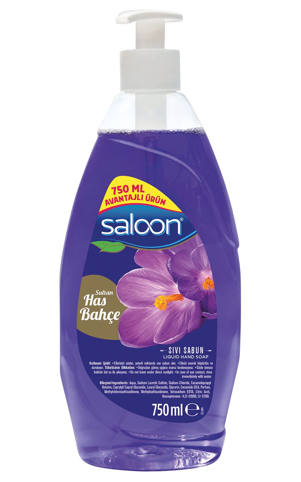 SALOON SIVI SABUN SULTAN HAS BAHÇE 750 ML